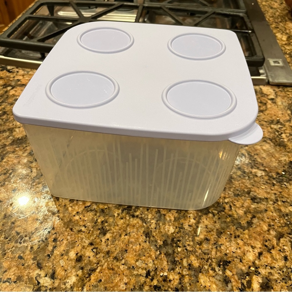 Tupperware Fresh ‘n Cool Square Refrigerator Storage Container 5.2L 22 Cup